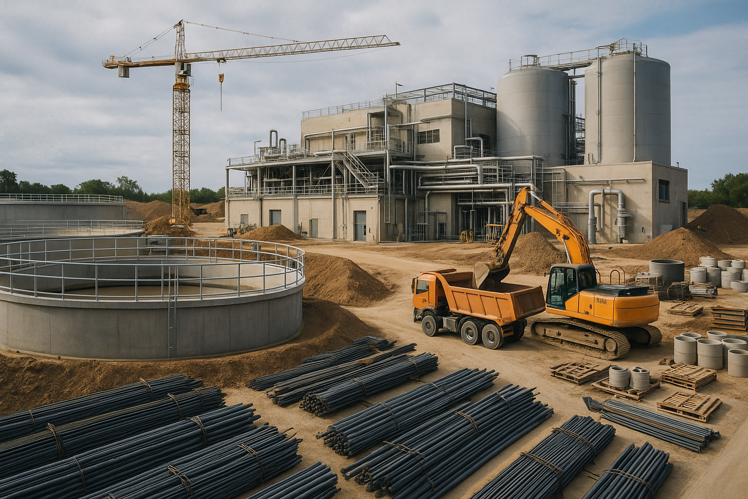 Crescent Constructors laimi 89 mln. eurų projektą Texas valstijoje – plės nuotekų valymo įrenginius Lewisville mieste