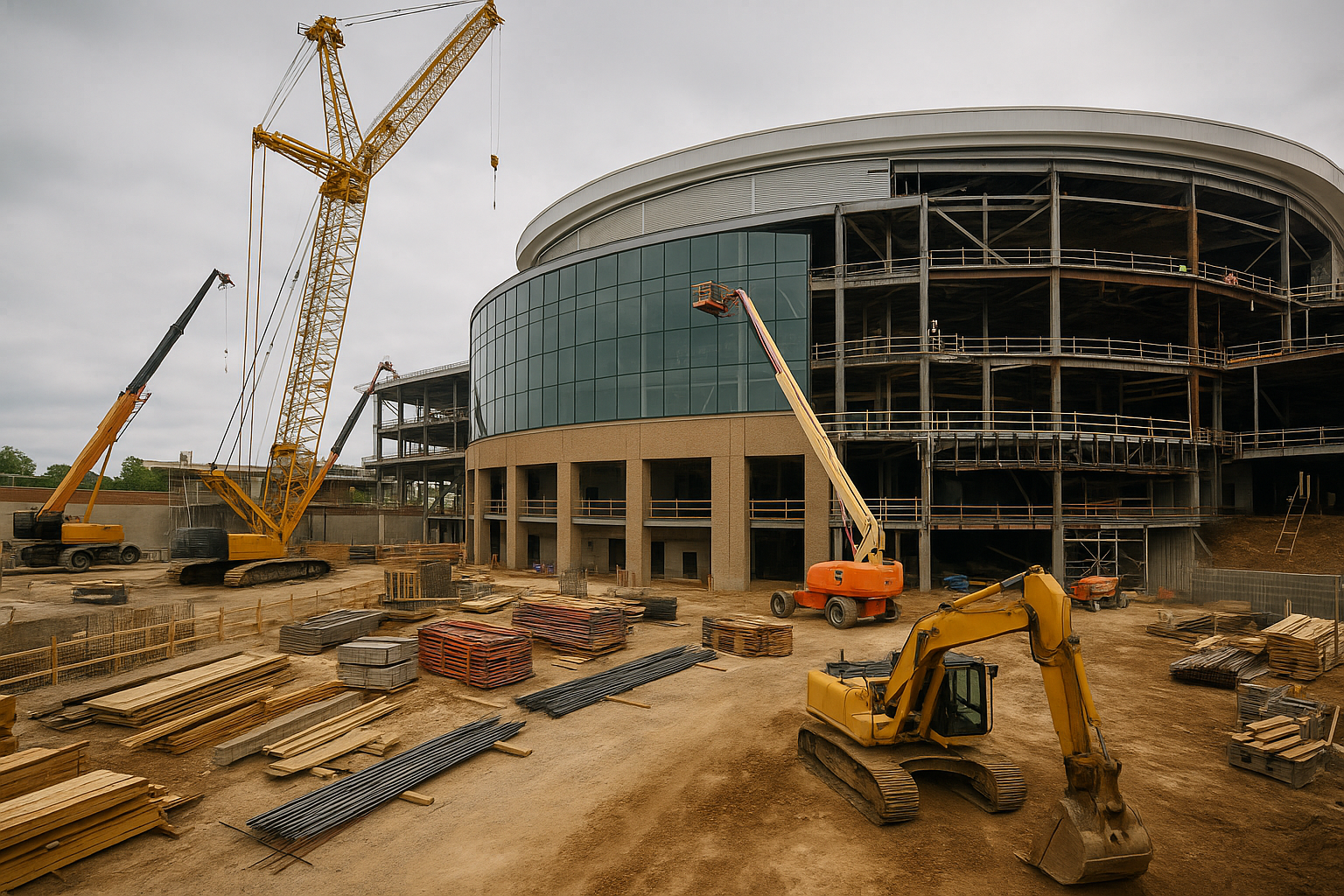 Turner Construction laimi 282 mln. eurų arenos modernizavimo sutartį Pietų Karolinoje